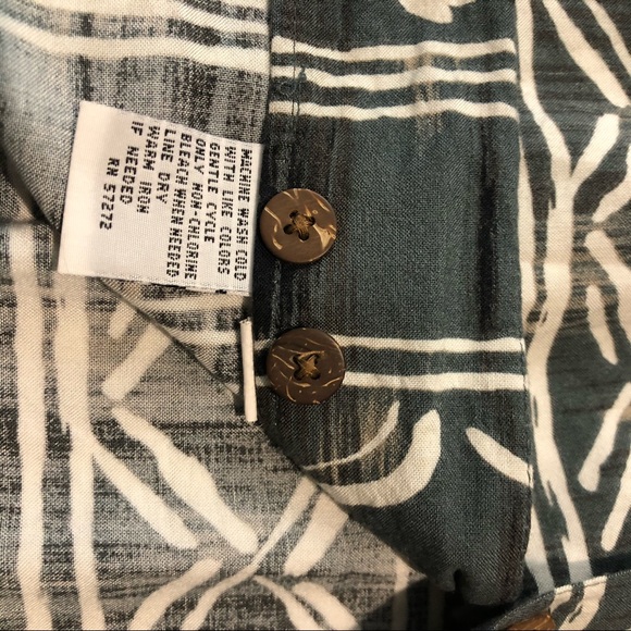 OP Ocean Pacific Men’s Large Hawaiian Shirt - Picture 4 of 6